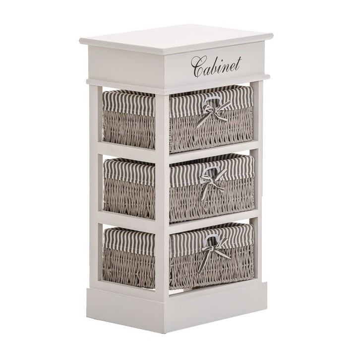 Regal Cabinet 3 Körbe