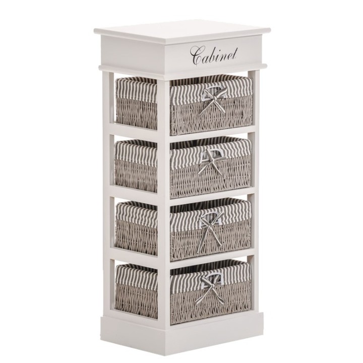 Regal Cabinet 4 Körbe