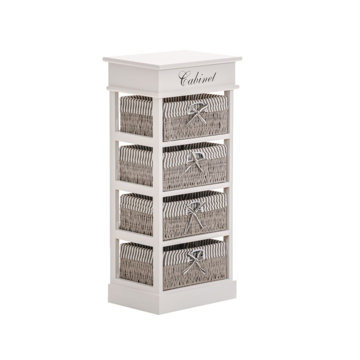 Regal Cabinet 4 Körbe