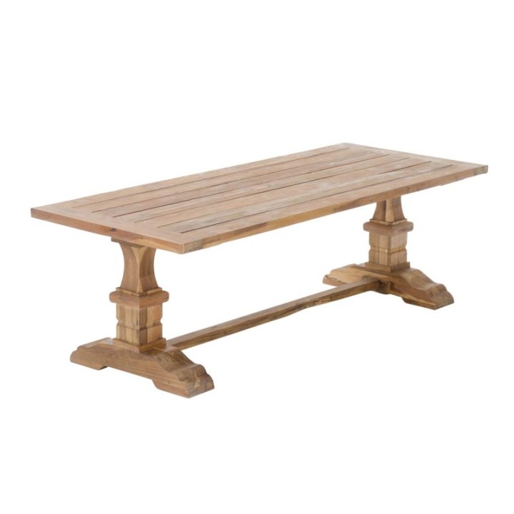 Rustique TEAK Esstisch 220*100*78 geölt