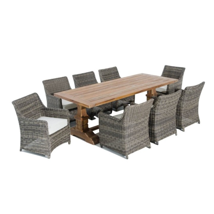 Rustique TEAK Esstisch 180*100*78 geölt