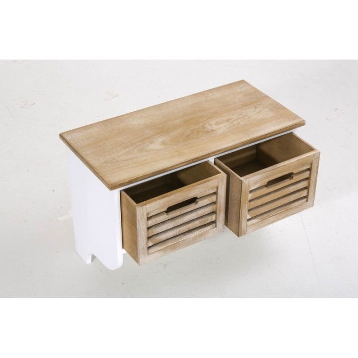 Wandgarderobe Calix, braun