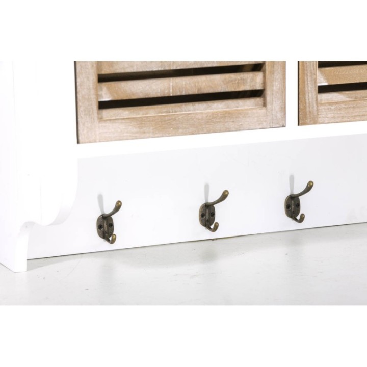 Wandgarderobe Calix, braun