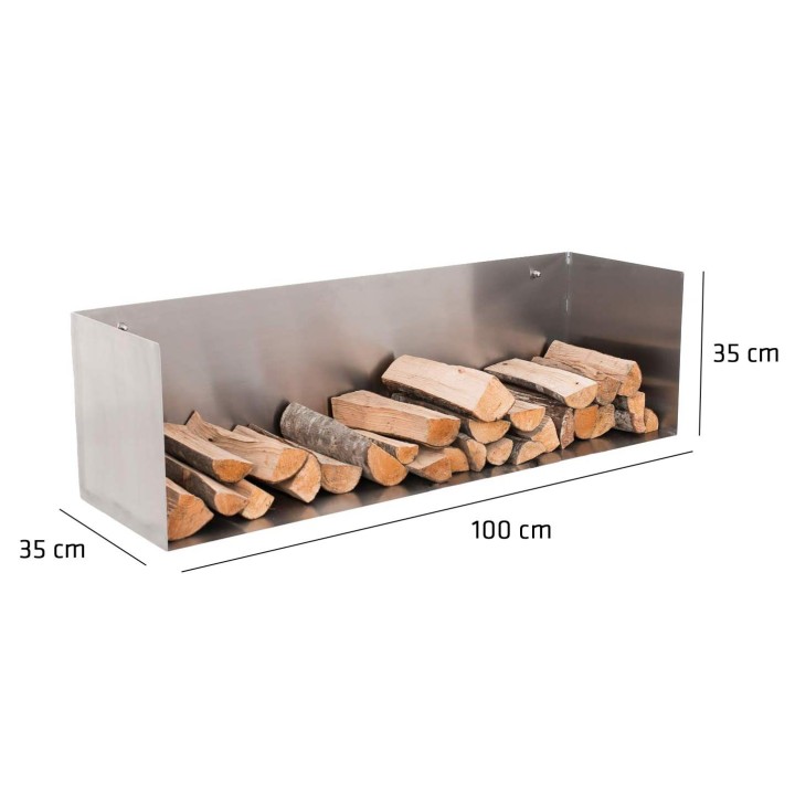 Kaminholzhalter Mendel 100x35x35