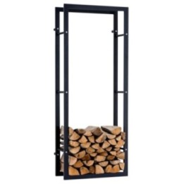 Kaminholzständer Keri Wand V3 25x80x100 cm