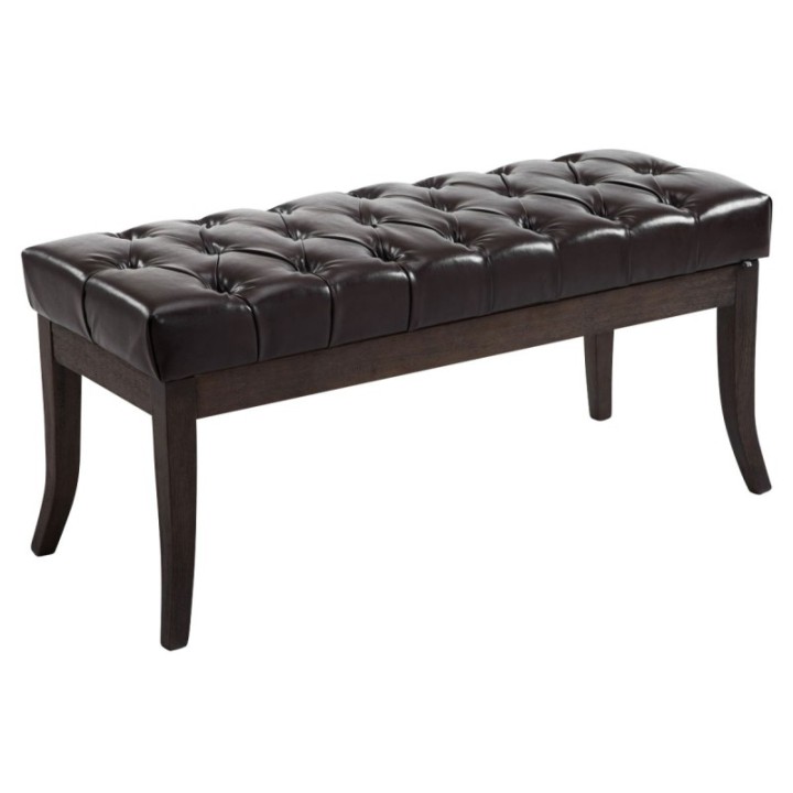 Sitzbank Ramses Kunstleder antik-dunkel 100