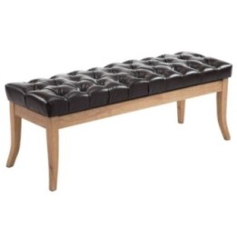 Sitzbank Ramses Kunstleder antik-hell 120