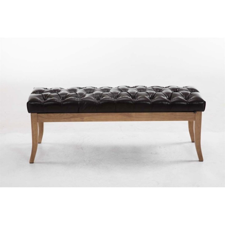 Sitzbank Ramses Kunstleder antik-hell 120