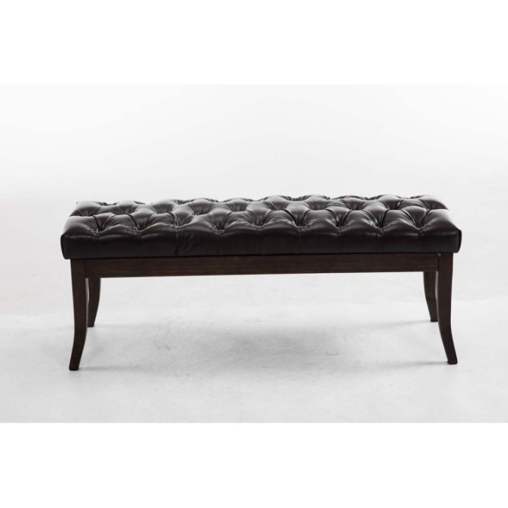 Sitzbank Ramses Kunstleder antik-dunkel 120
