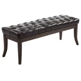 Sitzbank Ramses Kunstleder antik-dunkel 150