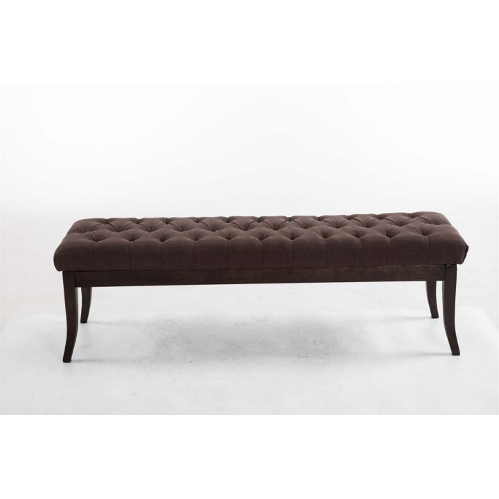 Sitzbank Ramses Stoff antik-dunkel 150