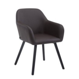 Besucherstuhl Achat V2 Schwarz