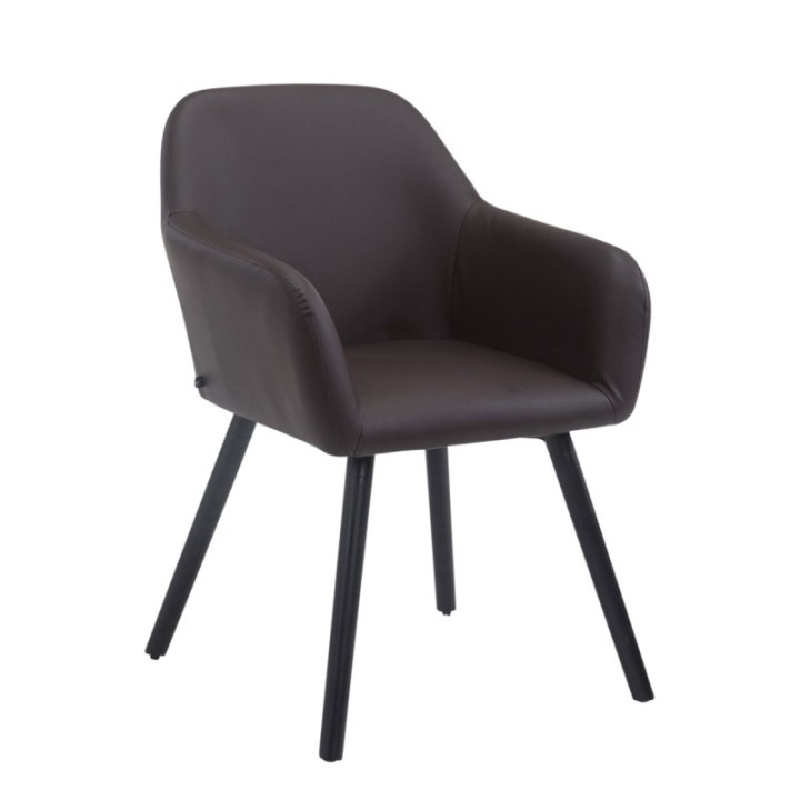 Besucherstuhl Achat V2 Schwarz