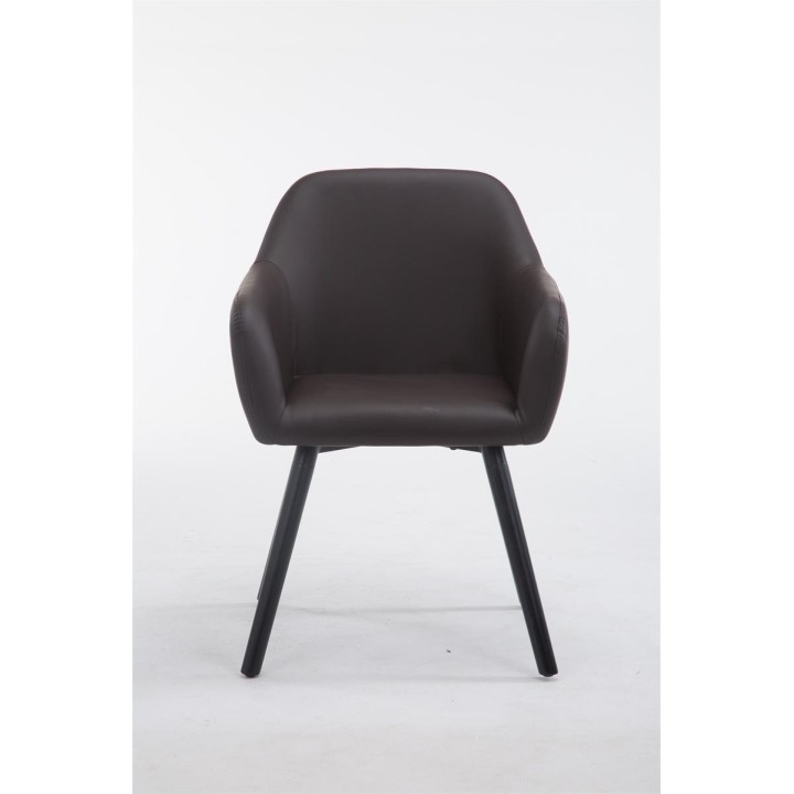 Besucherstuhl Achat V2 Schwarz