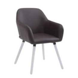 Besucherstuhl Achat V2 Weiß