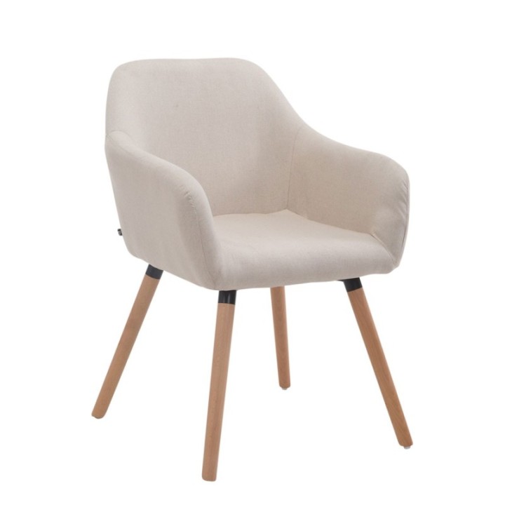 Besucherstuhl Achat V2 Stoff Natura