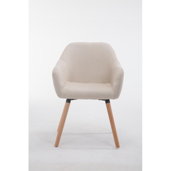 Besucherstuhl Achat V2 Stoff Natura