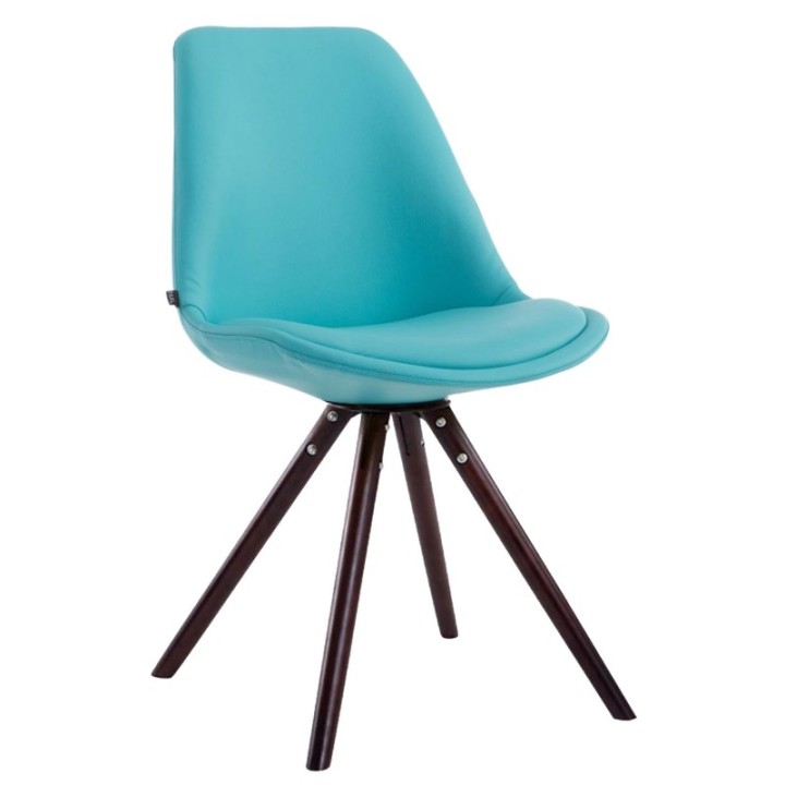 Besucherstuhl Laval Cappuccino Rund