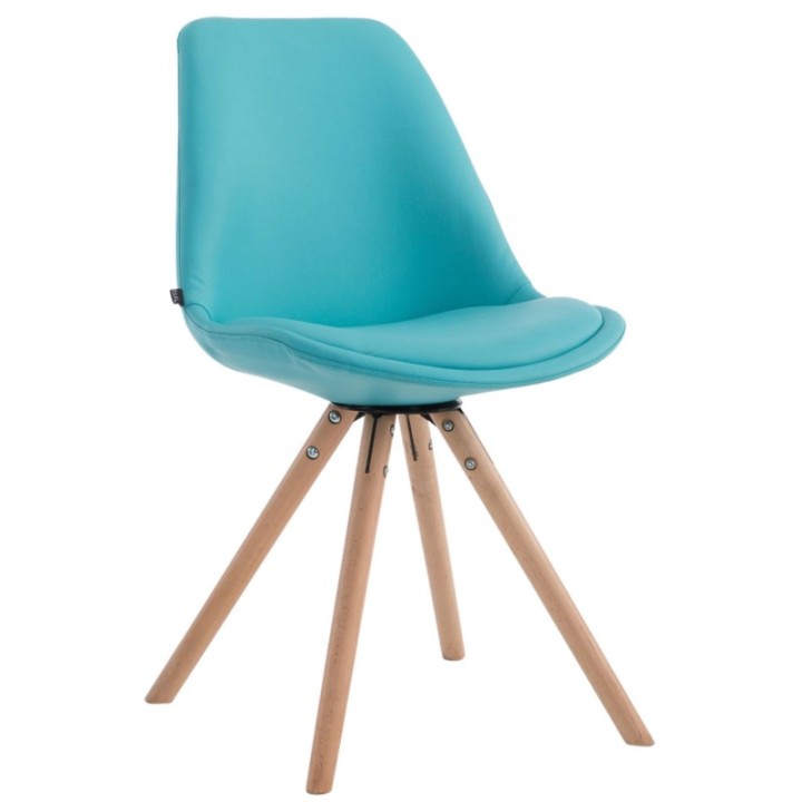 Besucherstuhl Laval Natura Rund
