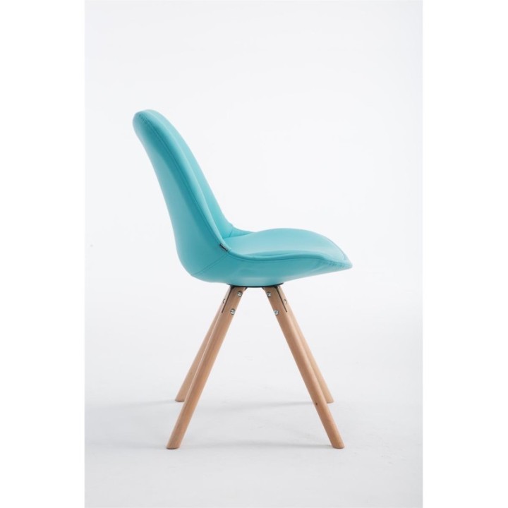 Besucherstuhl Laval Natura Rund