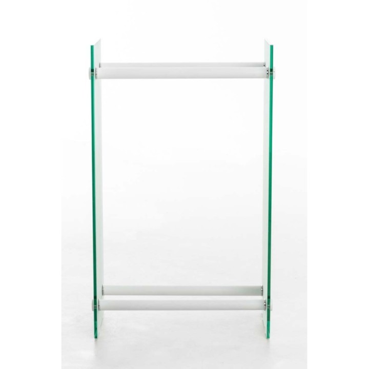 Kaminholzständer Dacio Milchglas 35x80x125