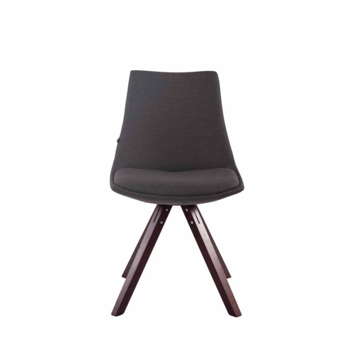 Stuhl Albi Stoff Cappuccino Square