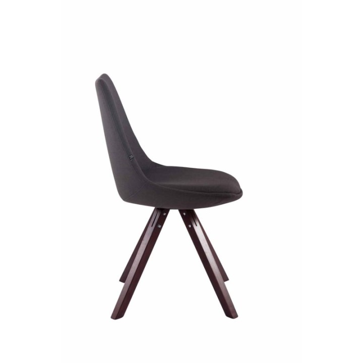 Stuhl Albi Stoff Cappuccino Square