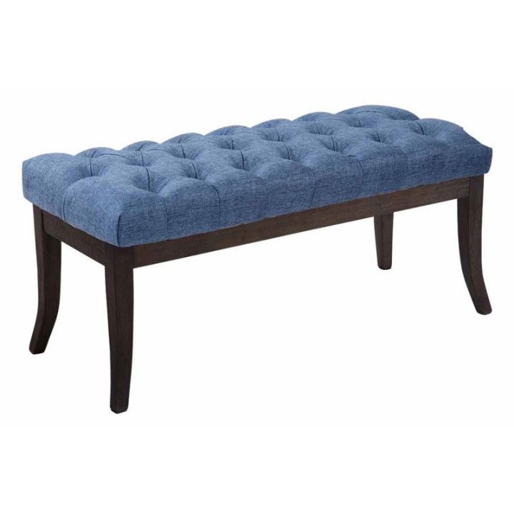 Sitzbank Ramses Stoff antik-dunkel 100 cm