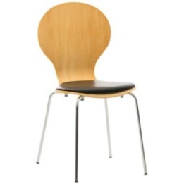 Besucherstuhl Diego PVC