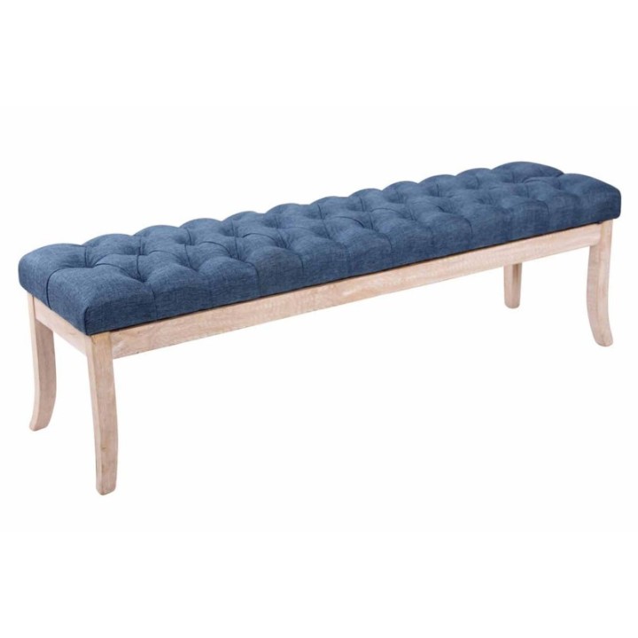 Sitzbank Ramses Stoff antik-weiß 150 cm