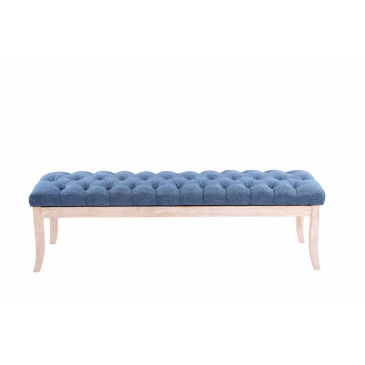 Sitzbank Ramses Stoff antik-weiß 150 cm