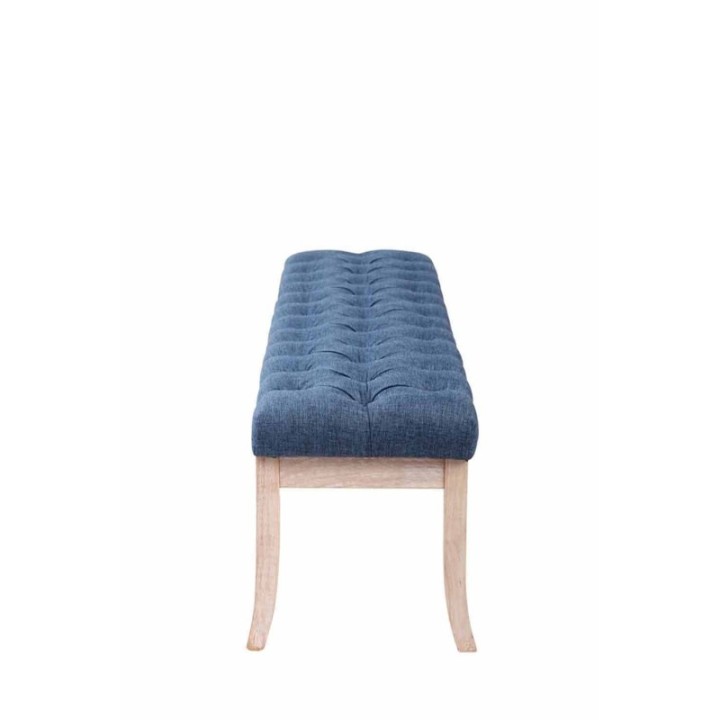 Sitzbank Ramses Stoff antik-weiß 150 cm