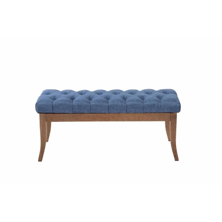 Sitzbank Ramses Stoff antik-hell 100 cm