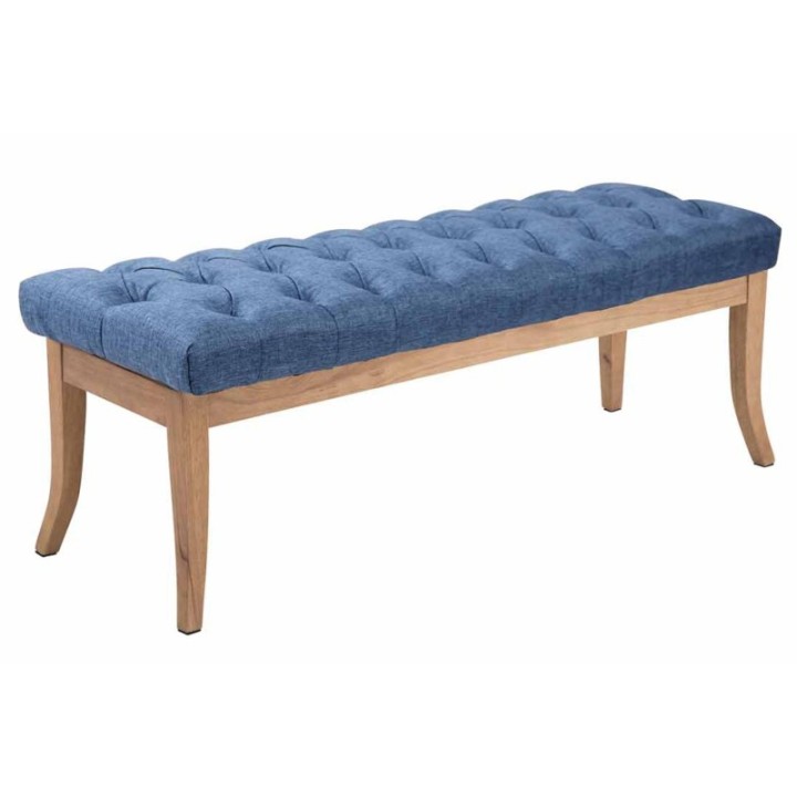 Sitzbank Ramses Stoff antik-hell 120 cm