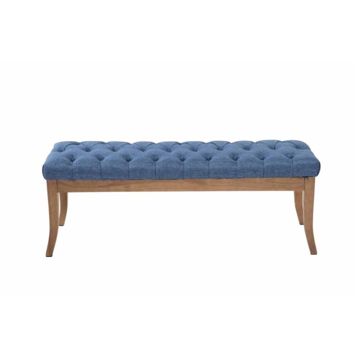 Sitzbank Ramses Stoff antik-hell 120 cm