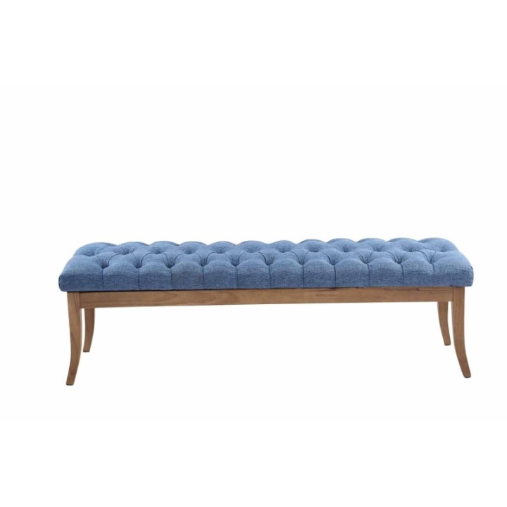 Sitzbank Ramses Stoff antik-hell 150 cm
