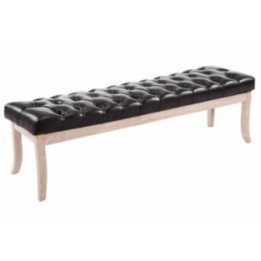 Sitzbank Ramses Kunstleder antik-weiß 150 cm