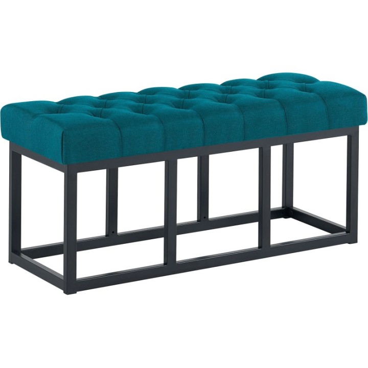 Sitzbank Amun Stoff Schwarz 100 cm