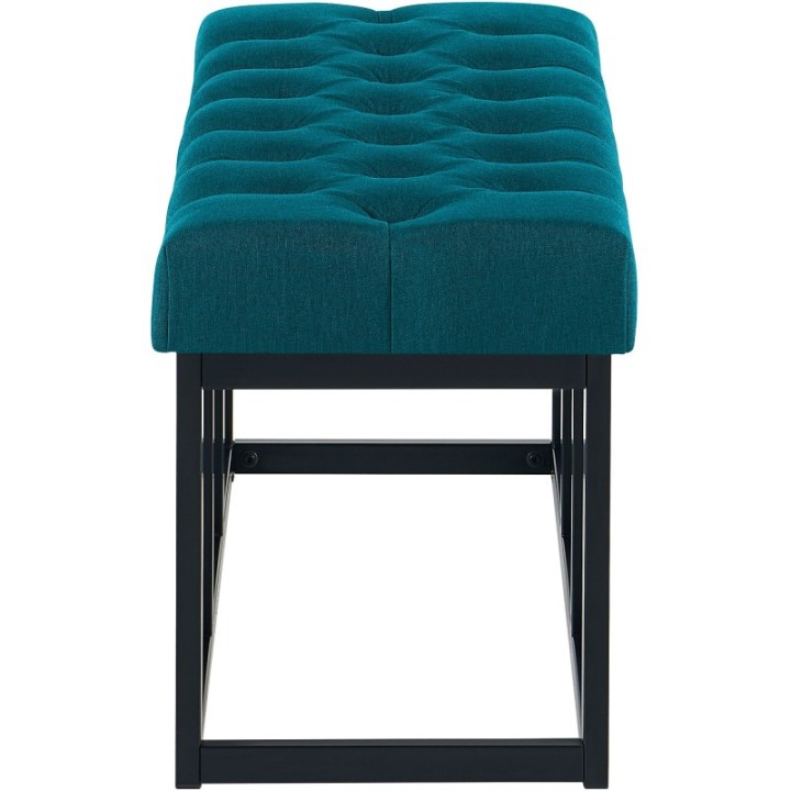 Sitzbank Amun Stoff Schwarz 100 cm