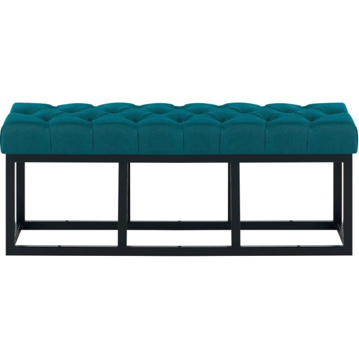 Sitzbank Amun Stoff Schwarz 120 cm