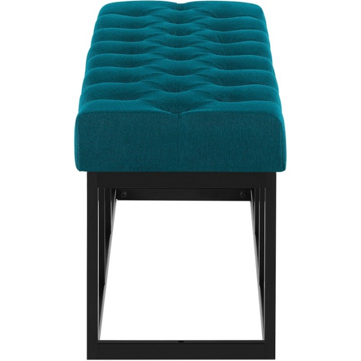 Sitzbank Amun Stoff Schwarz 120 cm