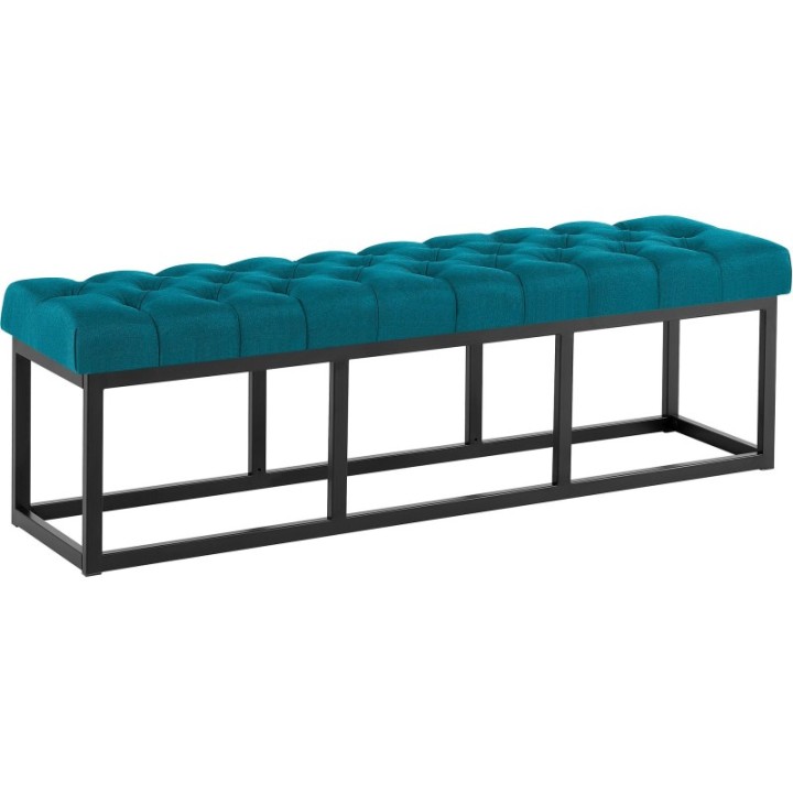 Sitzbank Amun Stoff Schwarz 150 cm