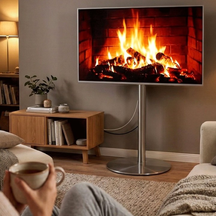 TV Ständer rund
