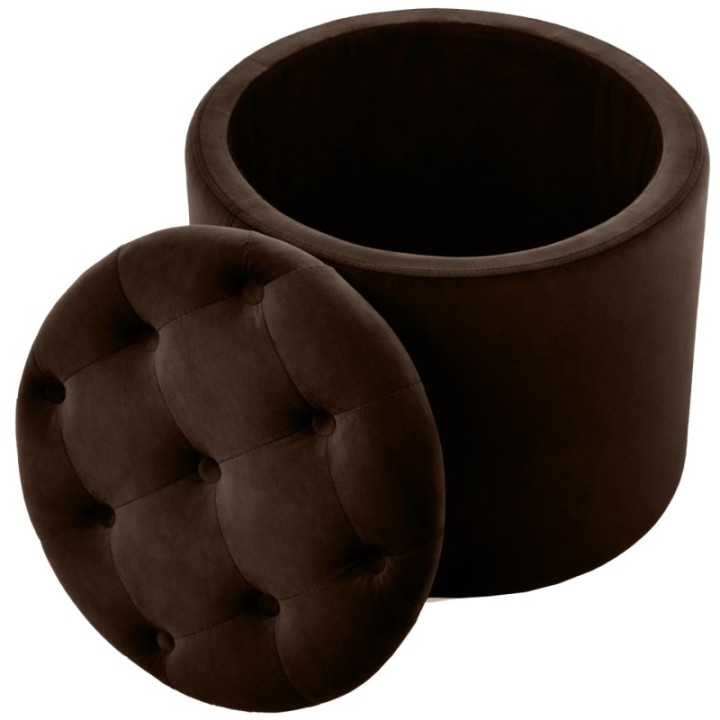 Sitzhocker Pantin Samt