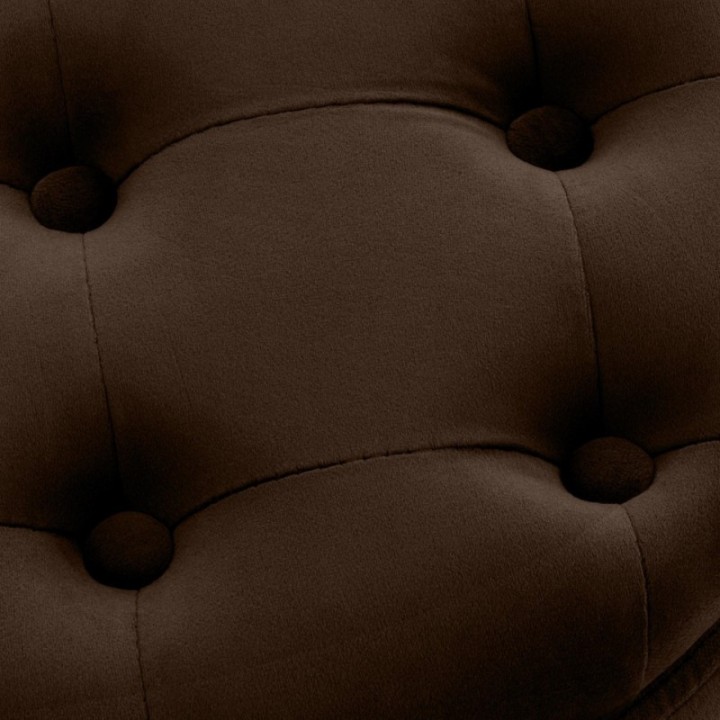 Sitzhocker Pantin Samt