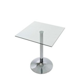 Glastisch quadratisch 72 cm