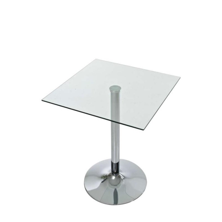 Glastisch quadratisch 72 cm