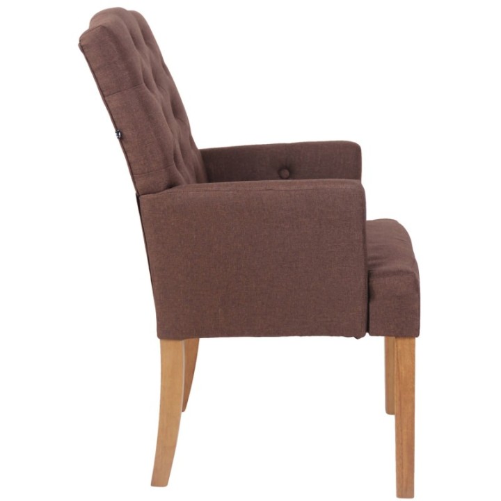 2er Set Stuhl Sugar Stoff antik-hell