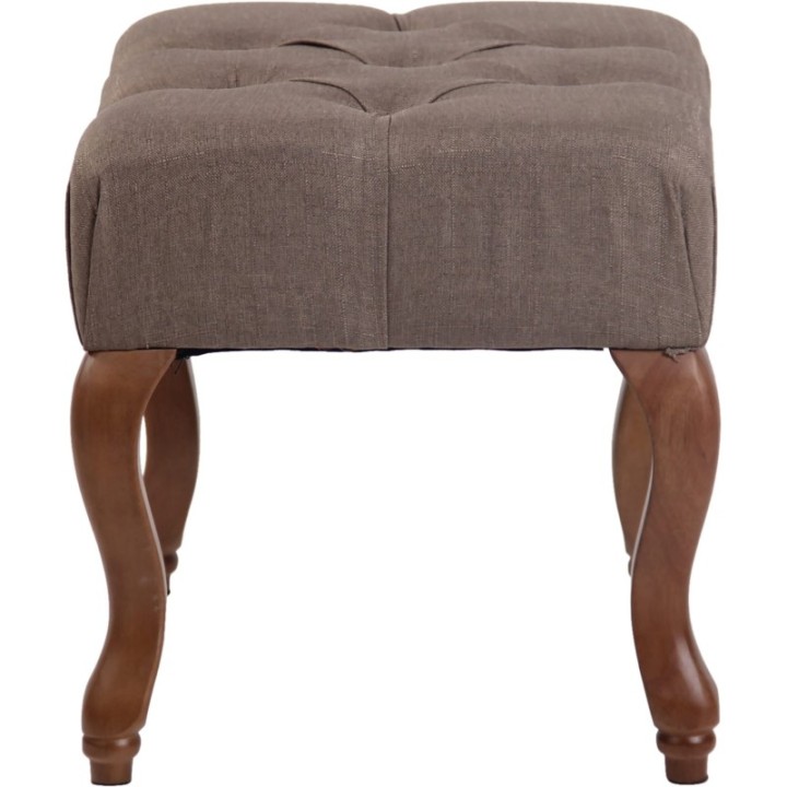 Sitzhocker Brest Stoff antik-hell