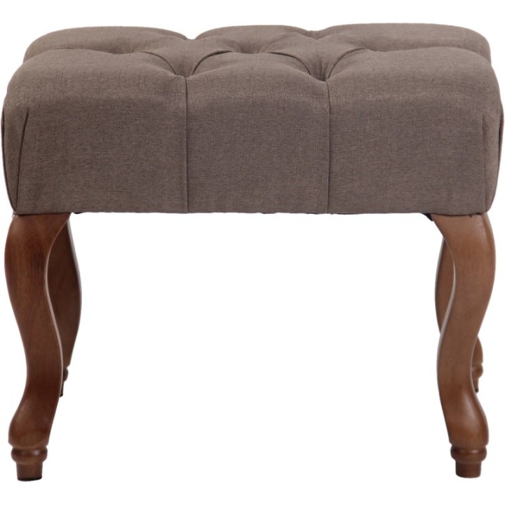 Sitzhocker Brest Stoff antik-hell